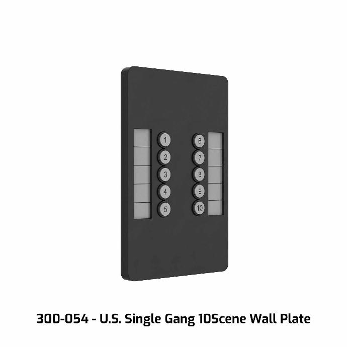GeNetix 10 Scene wall plate (dual pack)