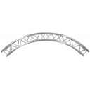 CHAUVET TRUSST 290mm QUAD 90 degree curve 3m diameter