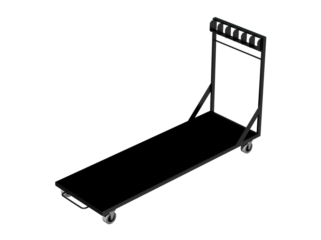 Eurotruss Upright Deck Trolley