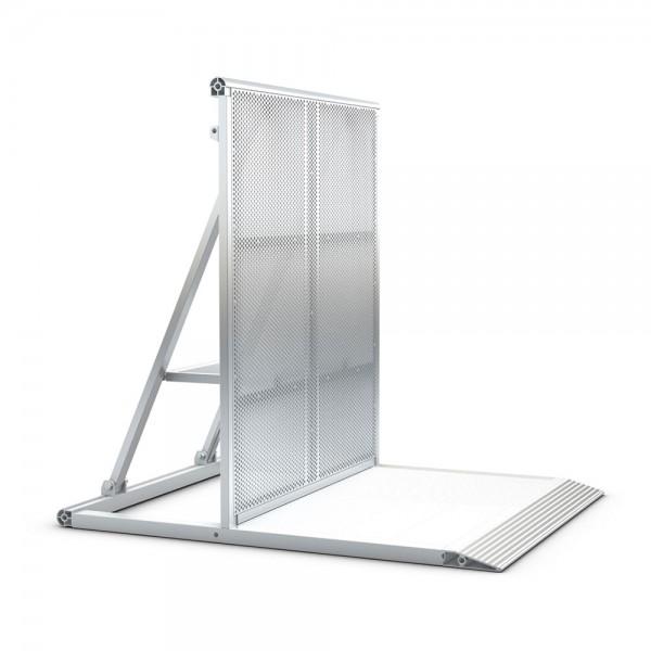 Eurotruss 1035 Standard Crowd Barrier, silver