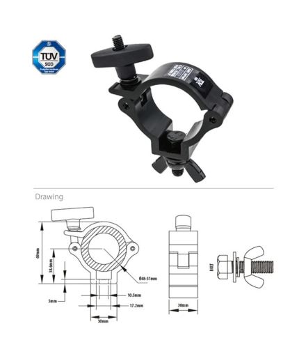 Burger Clamp with handle