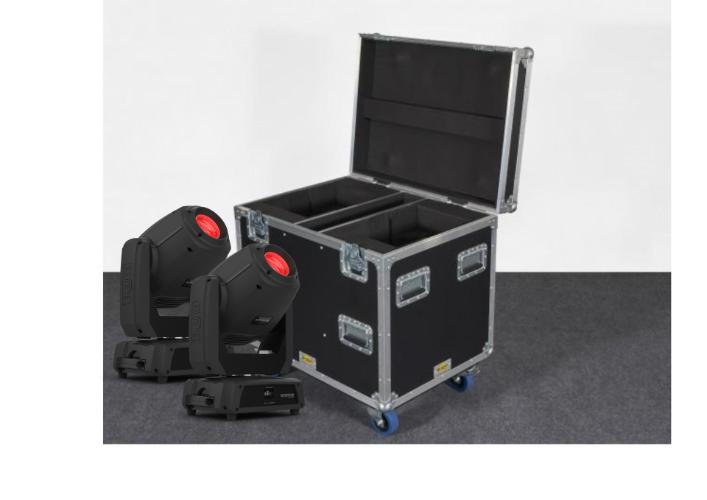 2 x Intimidator Spot 475ZX + Flight Case