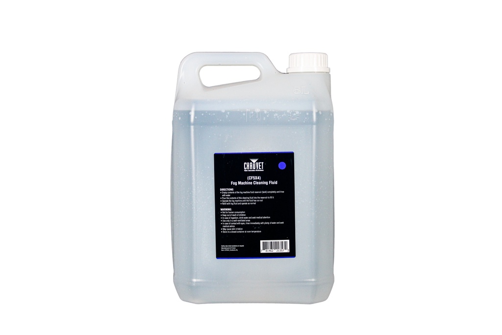 CHAUVET Fog machine cleaning fluid, 5L