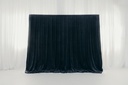 OPS Push up DRAPE 3.27m x 1.5m black velvet