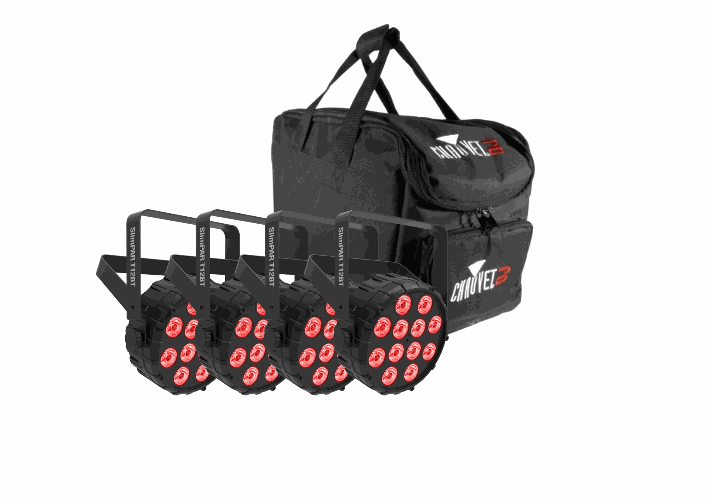 4 x SlimPAR T12 BT ILS + Bag  
