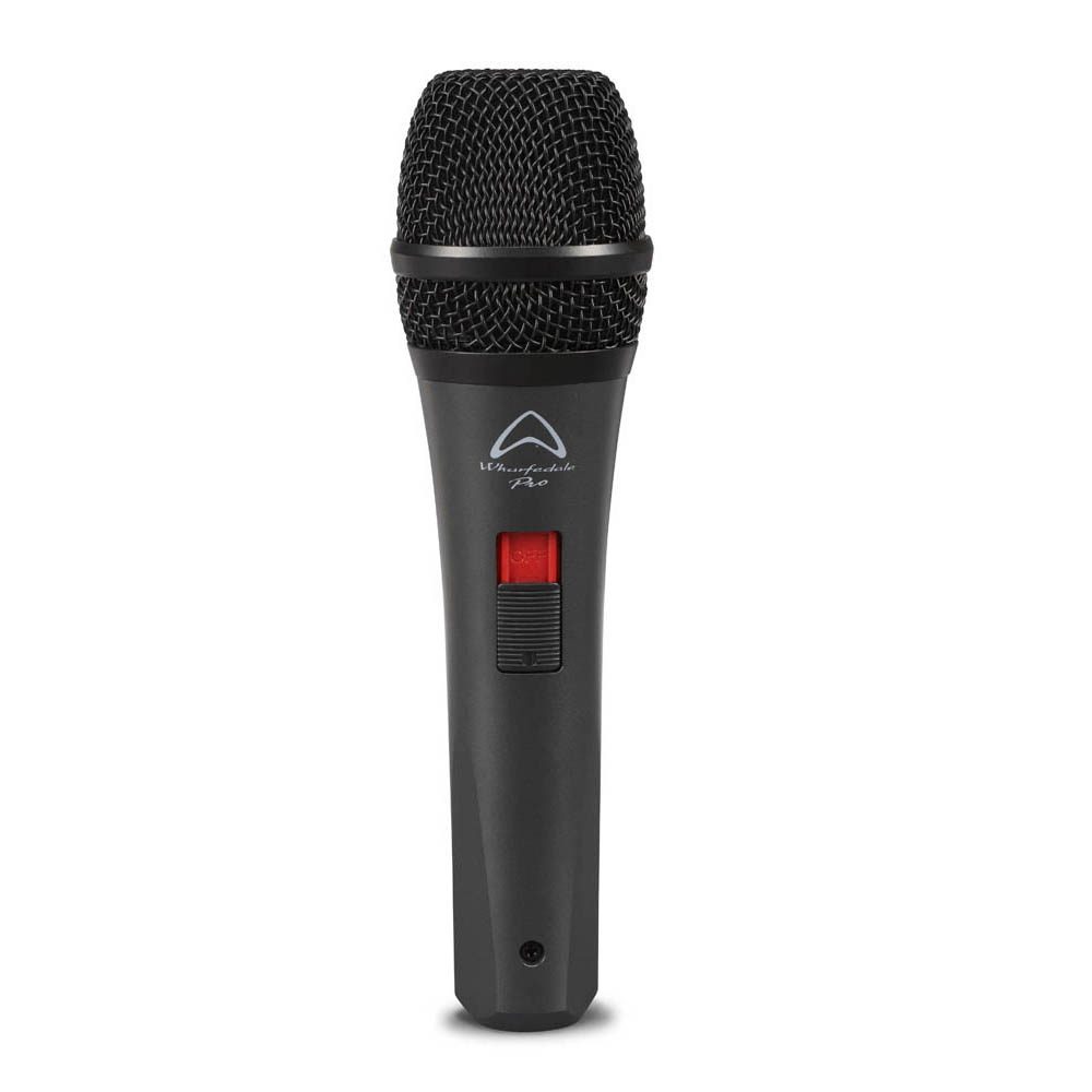 Wharfedale DM5 dynamic mic, switch,  XLR Cable incl