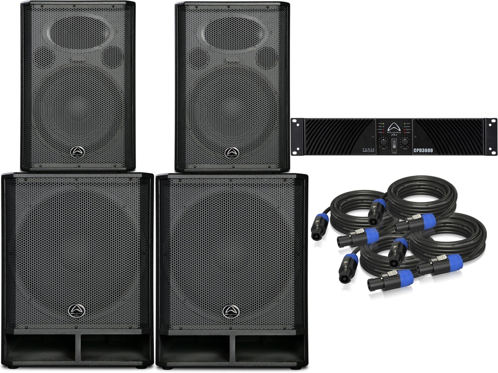 Wharfedale SI 2 x 8" 250W Passive Install Speaker 8 ohm