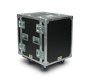 ​ShowCase - 32U shock mount amp rack case 500 deep (Internal)