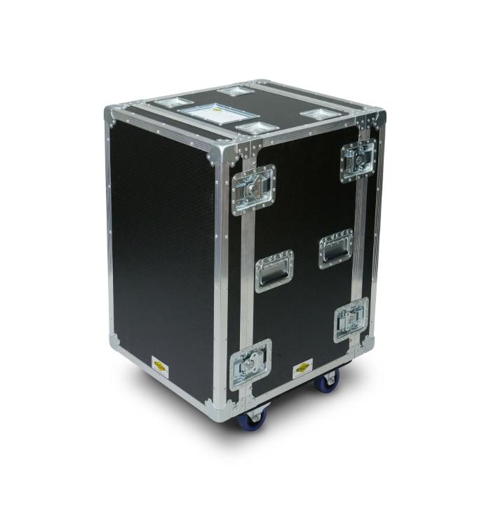 ShowCase - 16U Shock mount roadcase 500 deep