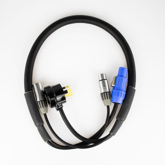 MDR Hybrid Cable (PDL Tapon - Powerkon-XLR3)