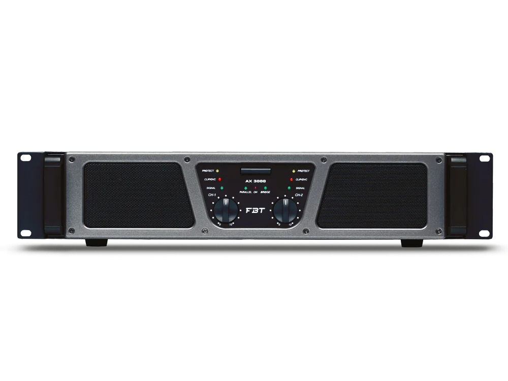 FBT AX 3000 3000W 2-Channel Power Amplifier