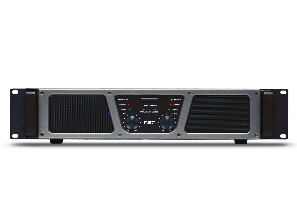 FBT AX 2000 2000W 2-Channel Power Amplifier