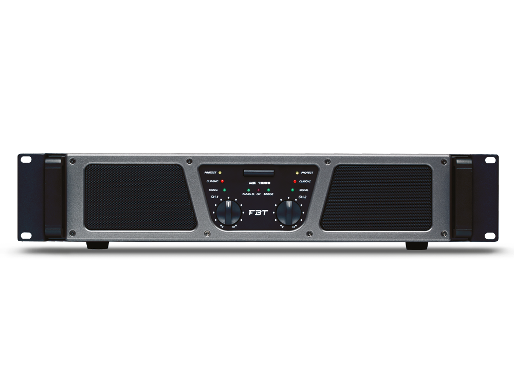FBT AX 1200 1200W 2-Channel Power Amplifier