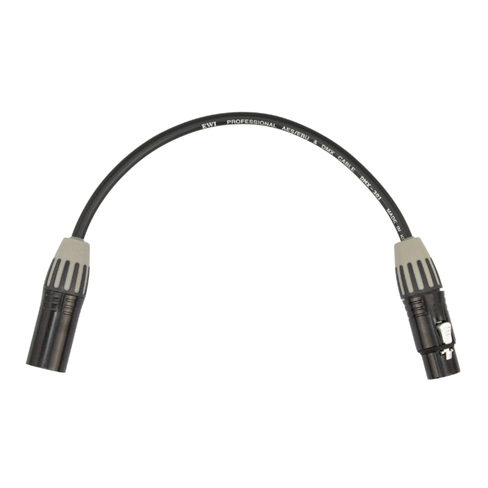 MDR DMX 3-Pin Male to 5-Pin Female DMX Cable Adaptor