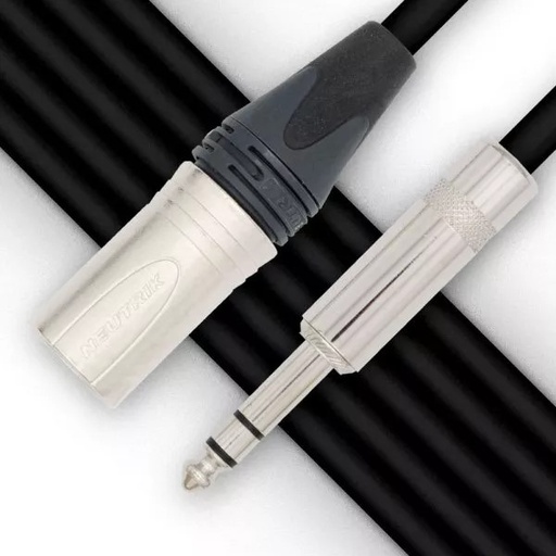 [CBI-P-BLC-10] CBI Cables - Balanced 1/4 TRS - MXLR 10Ft Cable (3 Metre)