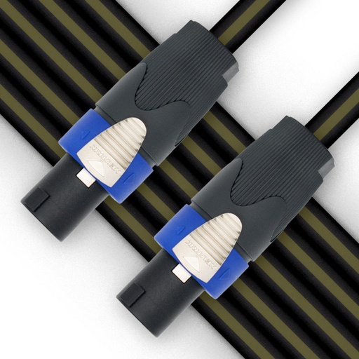 [CBI-SNN142-6.5] CBI Cables - 6.5 Foot (2 Metre) Speaker Cable, Speakon - Speakon