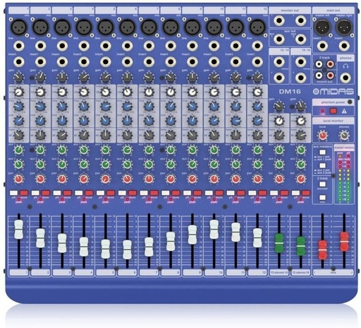 [DM16] MIDAS DM16 16-Channel Analogue mixer