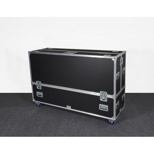 [SC-DUAL55QMBTV] ShowCase -DUAL 55" TV Pro Panel Roadcase