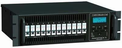 [TLDIM-NEBULA1210R-T] Theatrelight - Nebula LED-R, 12 x 13amp MCB, SCRs,+ Relays, Terminal Out