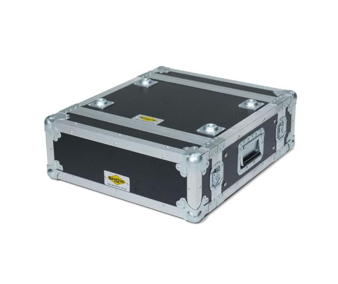 ShowCase 10U Shock‑Mount Amp Rack Case – 500mm Deep, Wheels