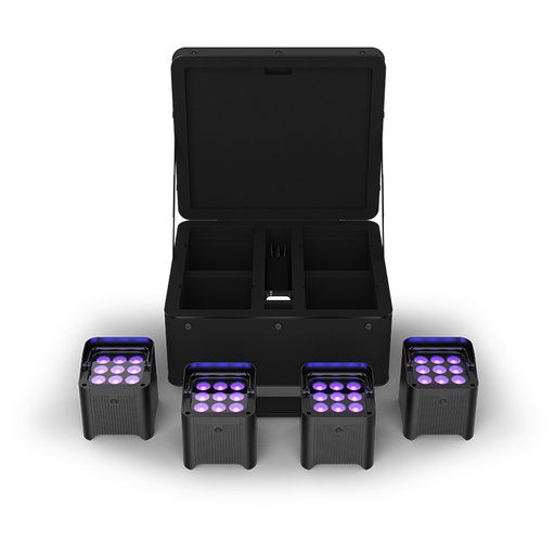 [FREEDOMPARH9IPX4] CHAUVET Freedom PAR H9 IP x 4 wireless uplights in softcase