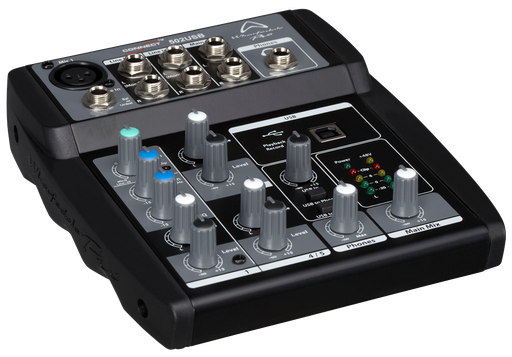 [WHA-CONNECT-502USB] Wharfedale 1 XLR 2 Stereo Ch Mini Mixer w/USB